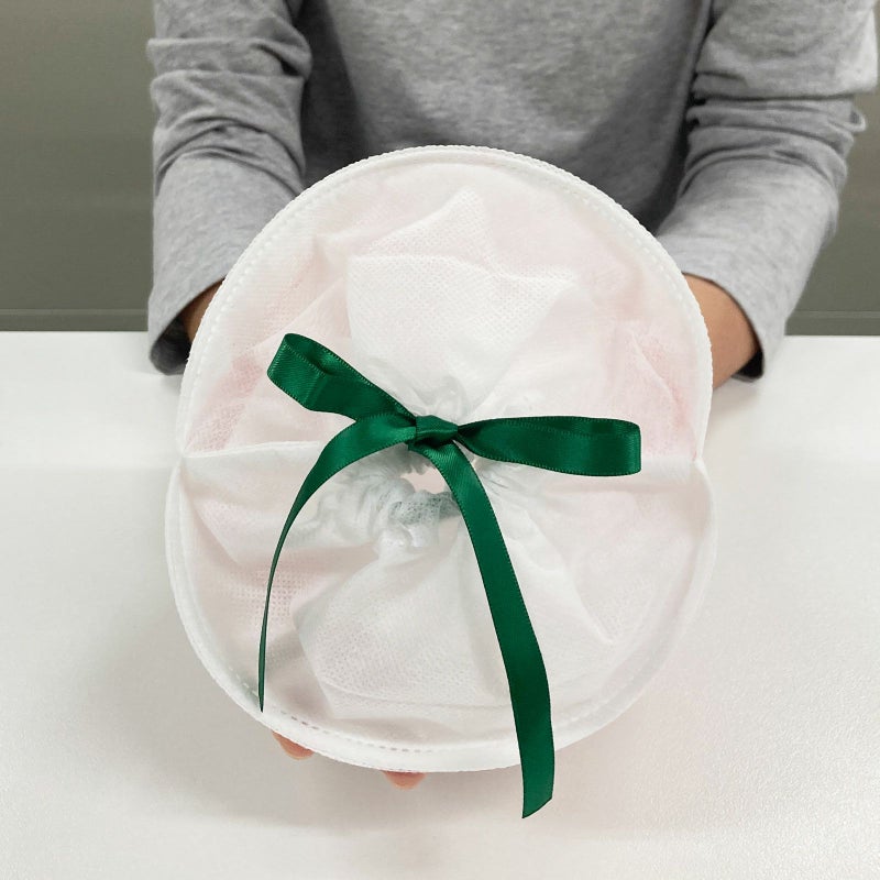 サンタ帽子　XMASニットFP　20枚入｜ラッピング資材の仕入れならラッピングの森