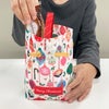 ラッピング｜手提げリボンバッグ　XMASオーナメント柄FP　20枚入～
