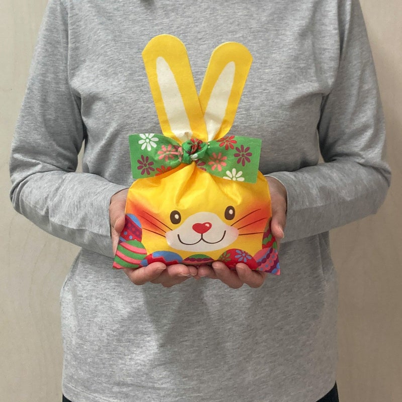タイリボン S4 うさぎ イースター柄FP　20枚入｜ラッピング資材の仕入れならラッピングの森