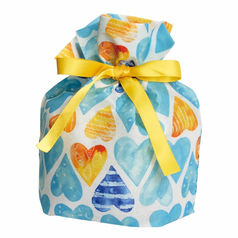 ラッピング｜巾着リボンFP　特小　春柄　20枚入