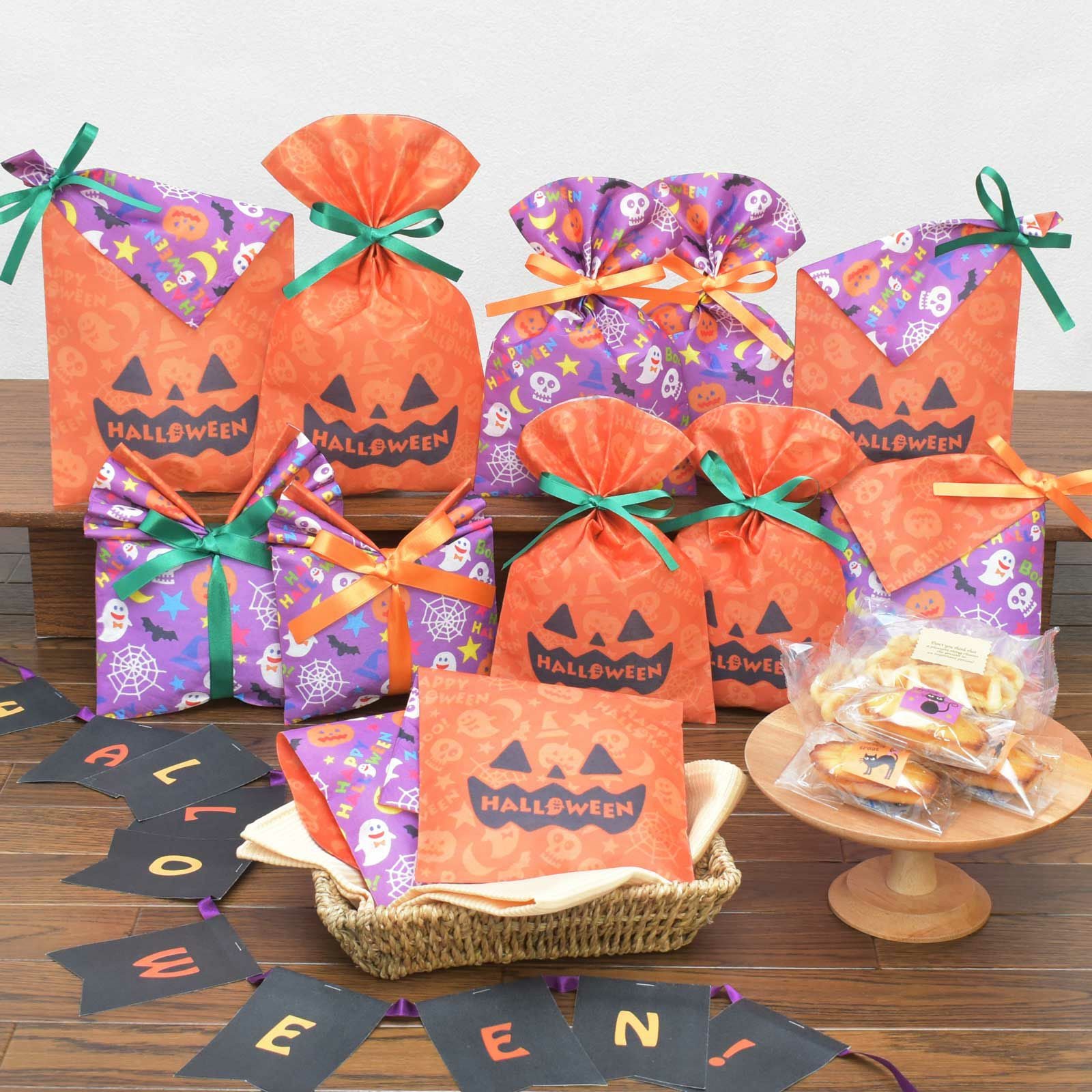 ハロウィンポップ柄S3