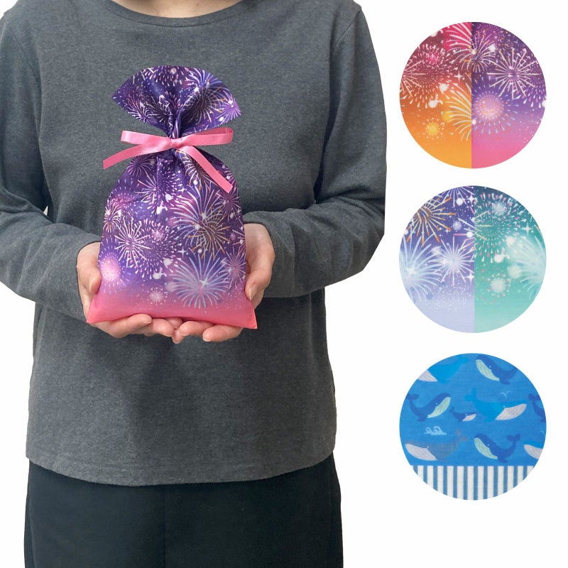 ソフトバッグFP S3　夏休み柄　100枚入｜ラッピング資材の仕入れならラッピングの森