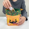 ラッピング｜スクエア巾着　ハロウィンゴーストＦＰ 20枚入～