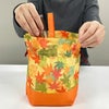 ラッピング｜手提げ巾着　もみじ市松柄ＦＰ　20枚入～