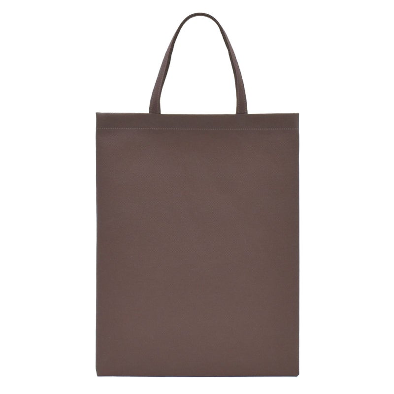 不織布バッグ｜【リピーター専用】ベーシックトート　厚タイプ(100g）　A4縦マチなし 名入れ有 100枚入