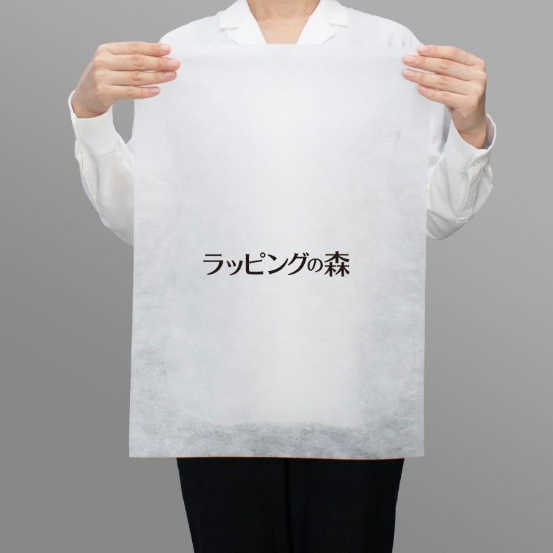 アパレル資材｜【リピーター専用】不織布製平袋　普通タイプ（20g）　中　名入れ有　100枚入