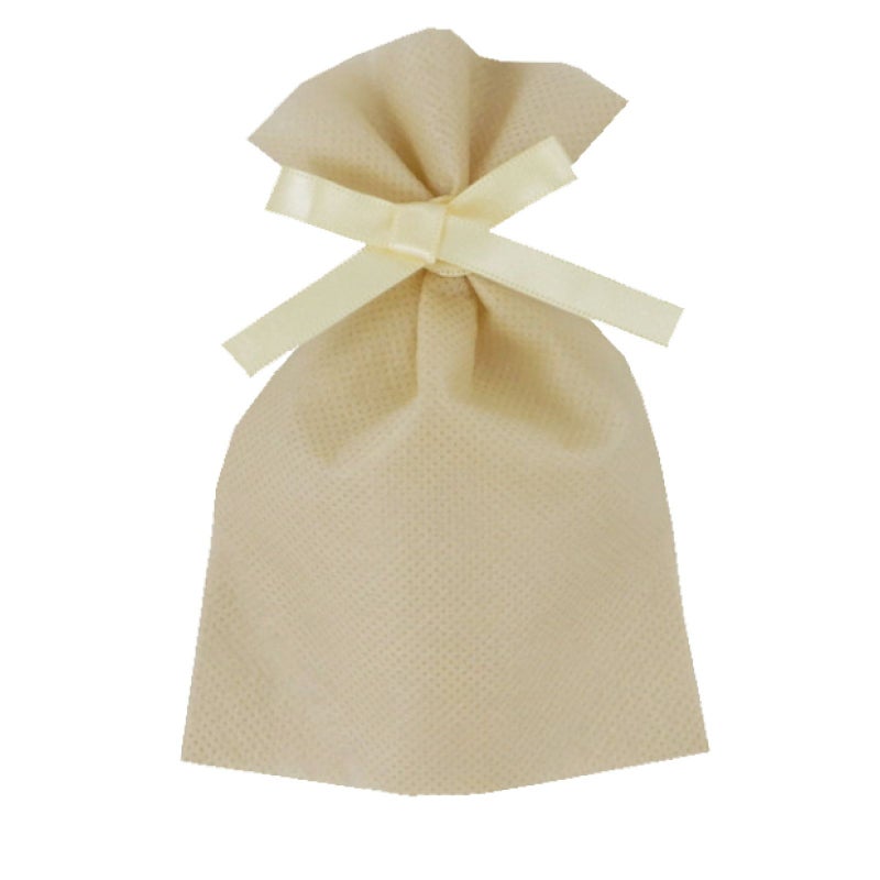 ラッピング｜【リピーター専用】ソフトバッグベーシックS1　2穴リボン巾着　名入れ有 100枚入