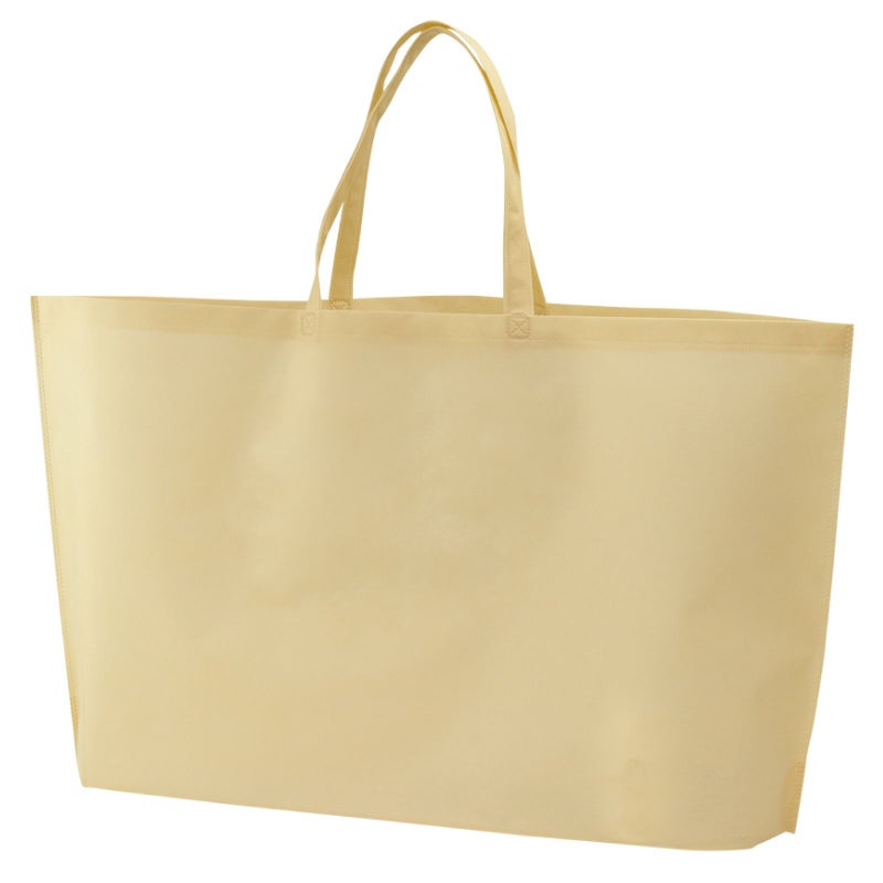 不織布バッグ｜【リピーター専用】シンプルトート75　特大　名入れ有　100枚入