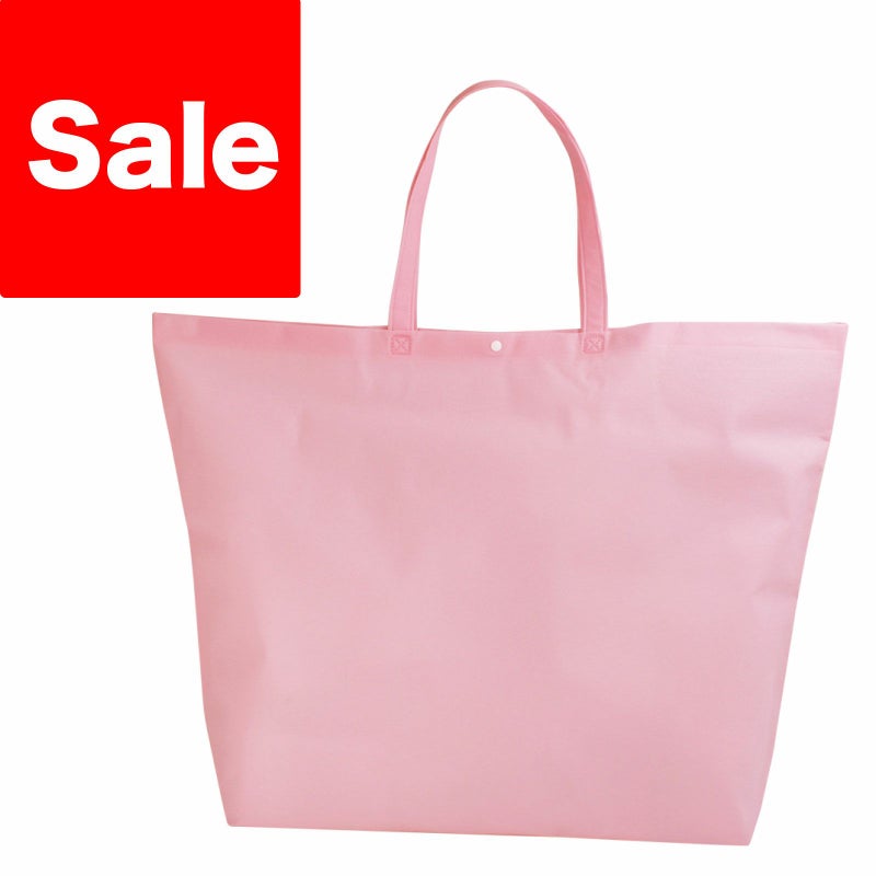 不織布バッグ｜【リピーター専用】ホック付きセールバッグ　特大　名入れ有　100枚入