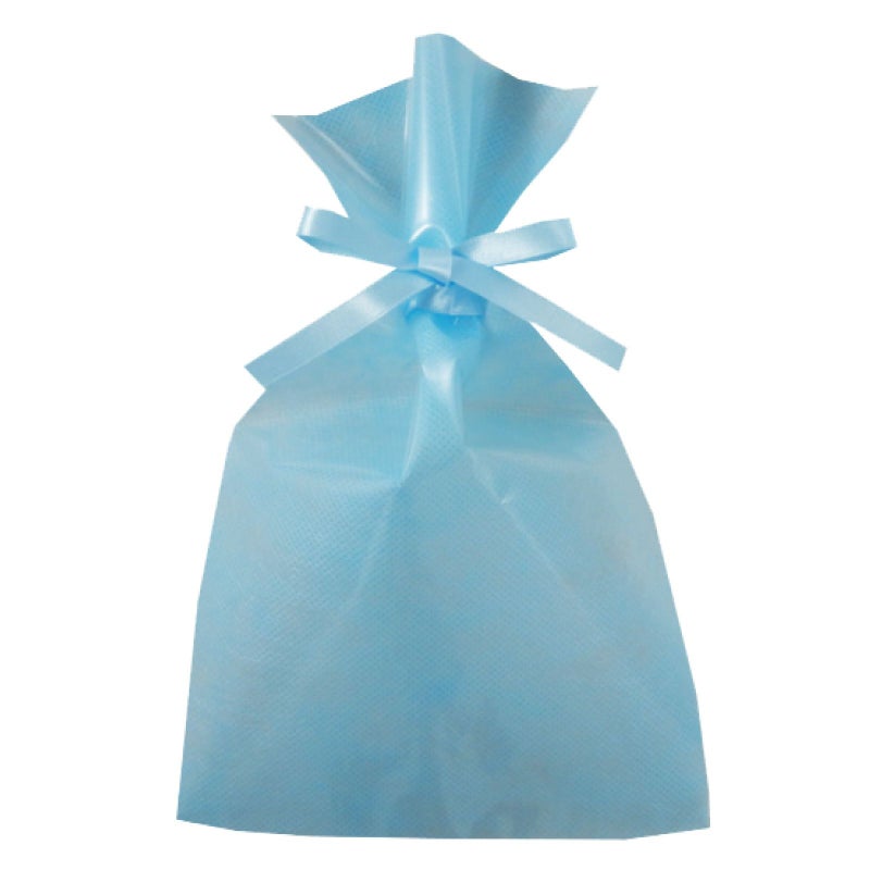 ラッピング｜【リピーター専用】ソフトバッグクリアS3 2穴リボン巾着 名入れ有　100枚入