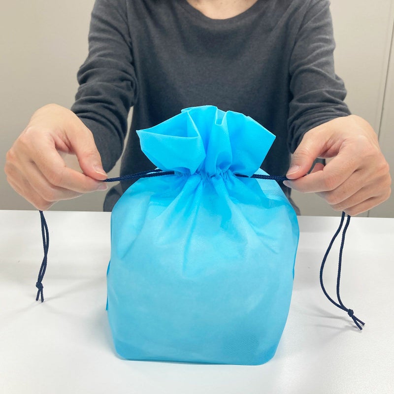 ラッピング｜【リピーター専用】巾着袋大　プレーン　名入れ有　100枚入