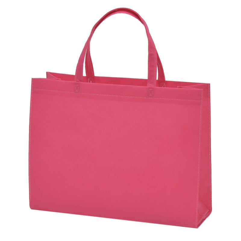 不織布バッグ｜【小ロット】ベーシックトート　厚タイプ(100g）　A4横　10枚入～