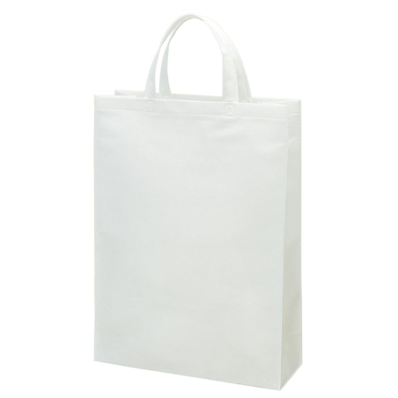 不織布バッグ｜【小ロット】ベーシックトート　厚タイプ(100g）　中縦　10枚入～