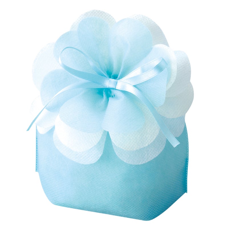 【1000枚以上専用】ブルーミング巾着　小　名入れ有 100枚入｜ラッピング資材の仕入れならラッピングの森