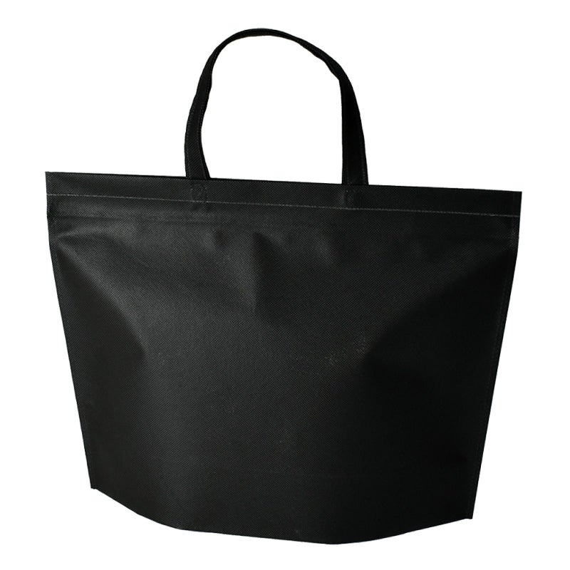 不織布バッグ｜【リピーター専用】カラークールチャックシール　トート　大　名入れ有り　100枚入