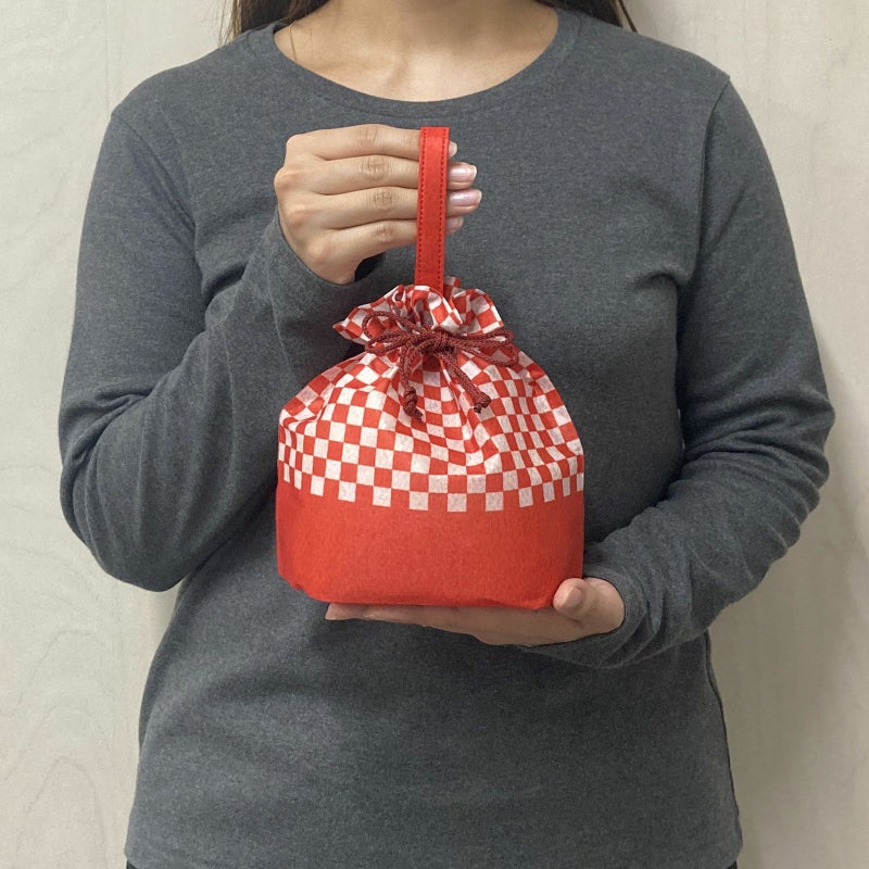 ラッピング｜【リピーター専用】和柄手提げ巾着FP　名入れ有　100枚入