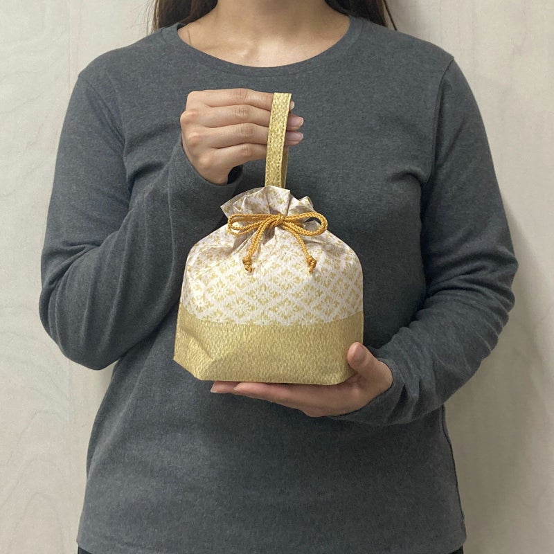 ラッピング｜【リピーター専用】和柄手提げ巾着FP　名入れ有　100枚入