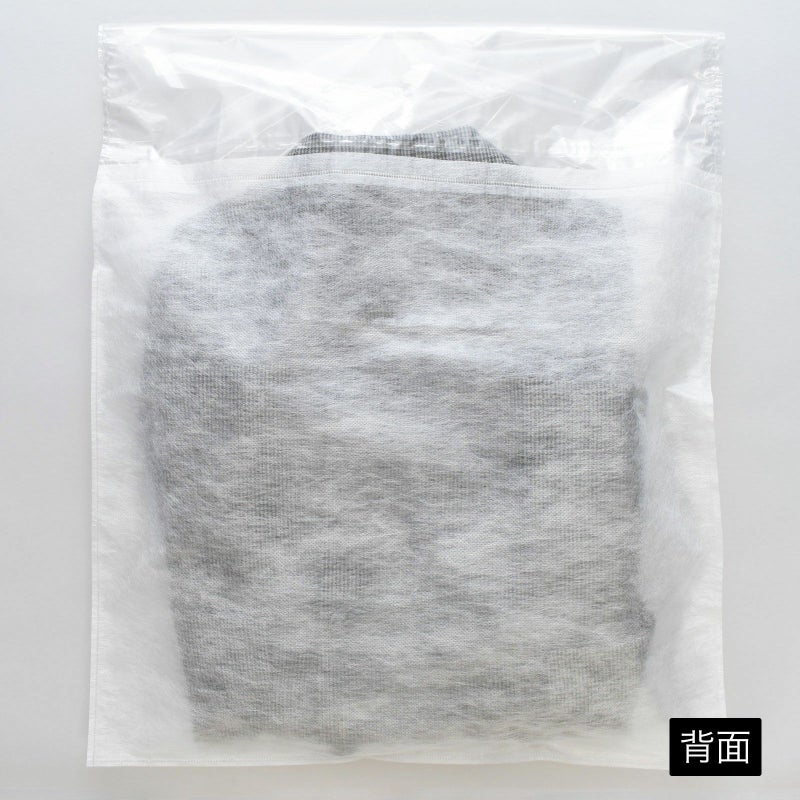 【1000枚以上専用】シール付き透明内袋　大　名入れ有　100枚入