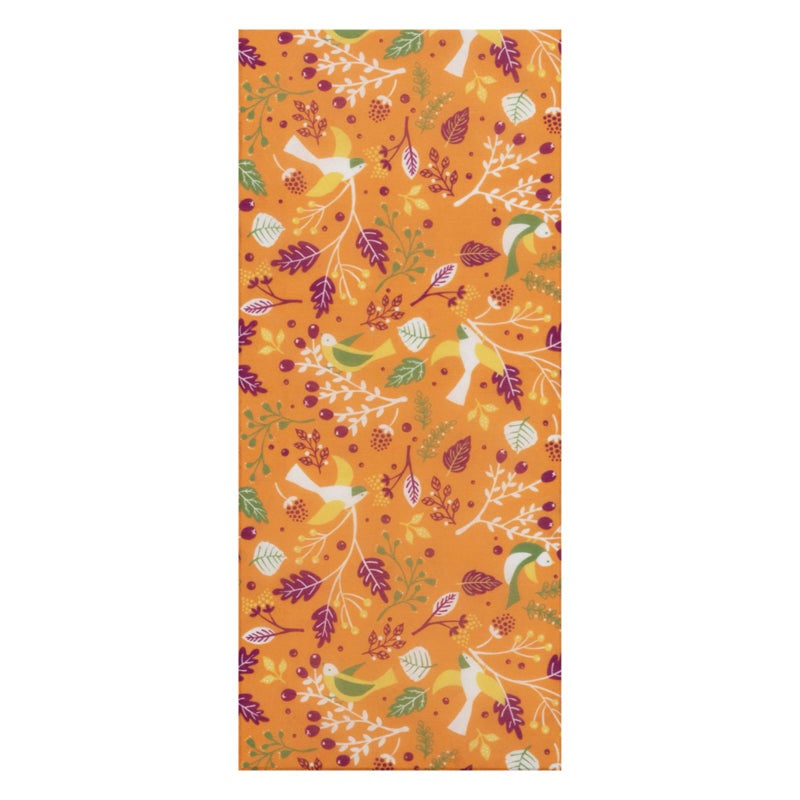 ラッピング｜ボトルバッグ　オータムバード柄　20枚入