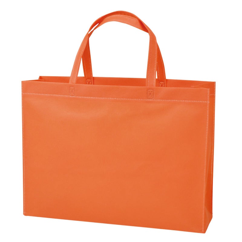 不織布バッグ｜【小ロット】ベーシックトート　普通タイプ(75g）　A4横　100枚入