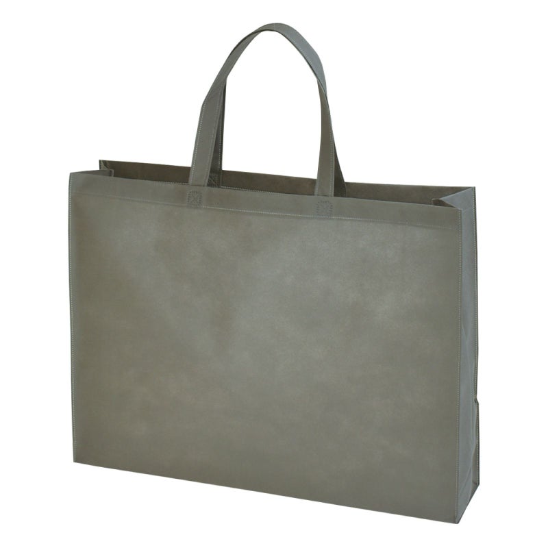 不織布バッグ｜【小ロット】ベーシックトート　普通タイプ(75g）　大　10枚入～