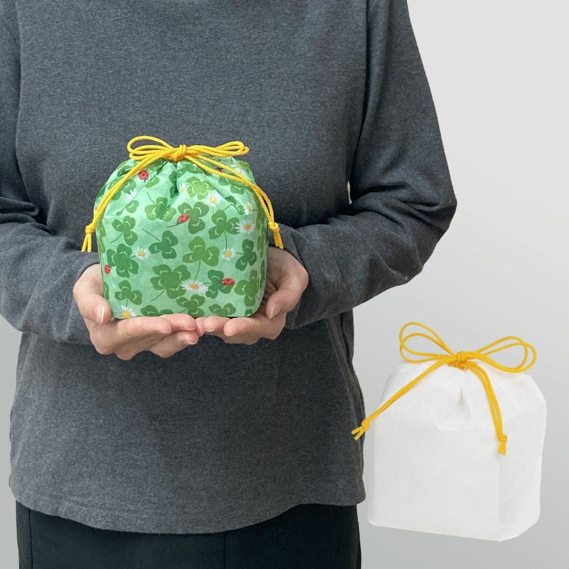 ラッピング｜【セミオーダー】巾着袋ミニ（特小）｜不織布ラッピング袋｜100枚入