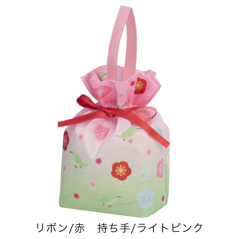 ラッピング｜【セミオーダー】巾着袋（特小）｜不織布ラッピング袋｜100枚入