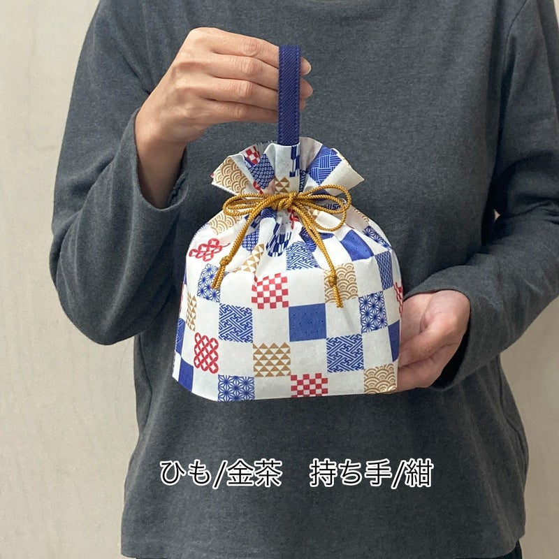 ラッピング｜【セミオーダー】巾着袋（小）｜不織布ラッピング袋｜100枚入