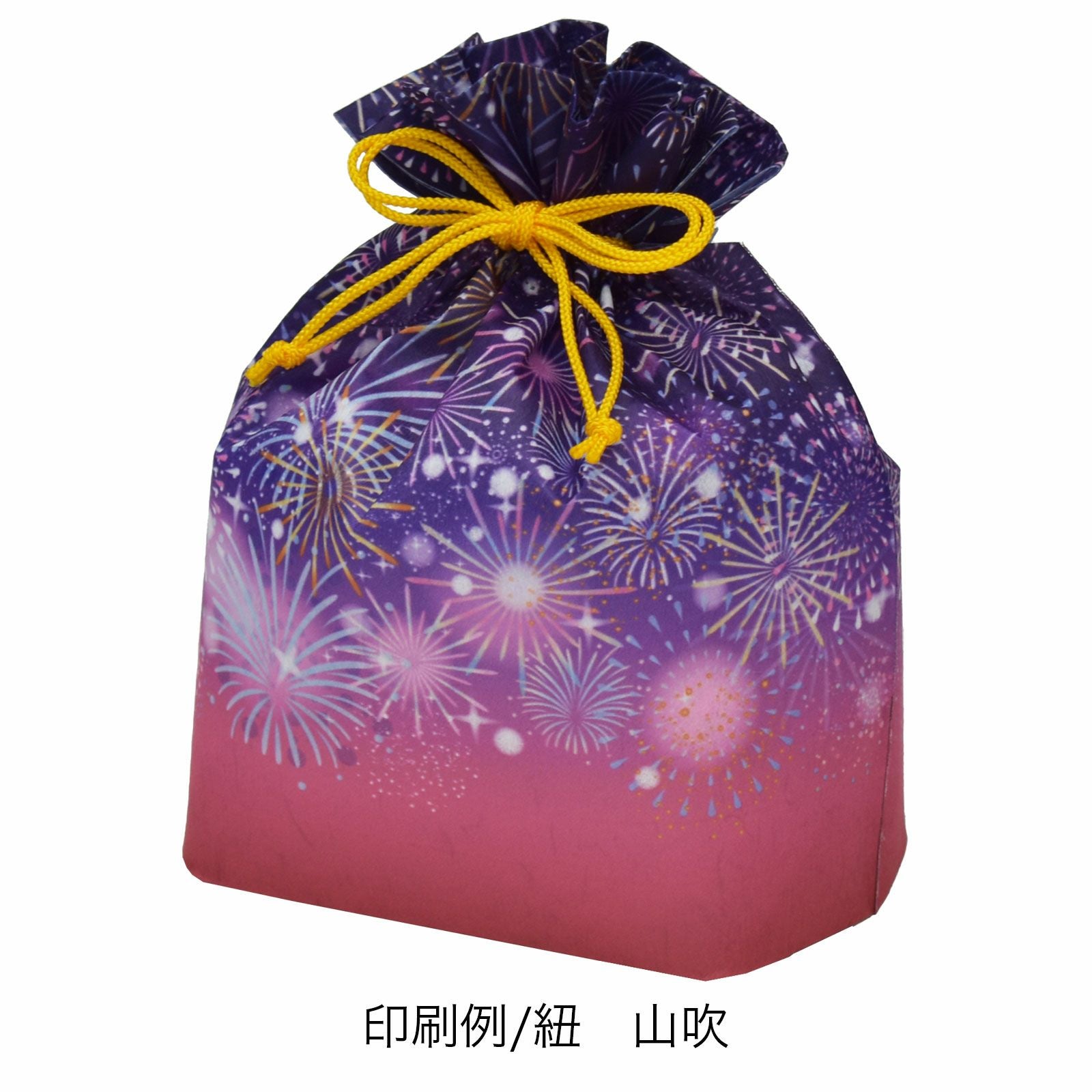 セミオーダー】巾着袋（中）｜不織布ラッピング袋｜100枚入｜不織布