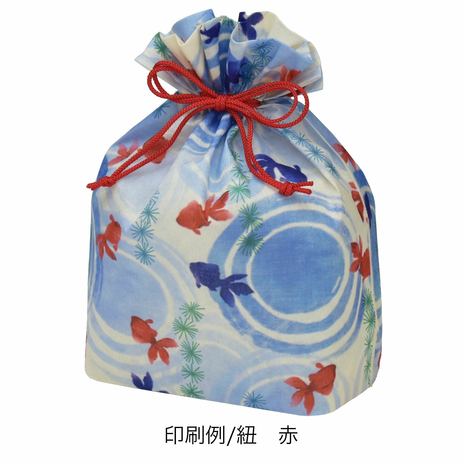 セミオーダー】巾着袋（中）｜不織布ラッピング袋｜100枚入｜不織布