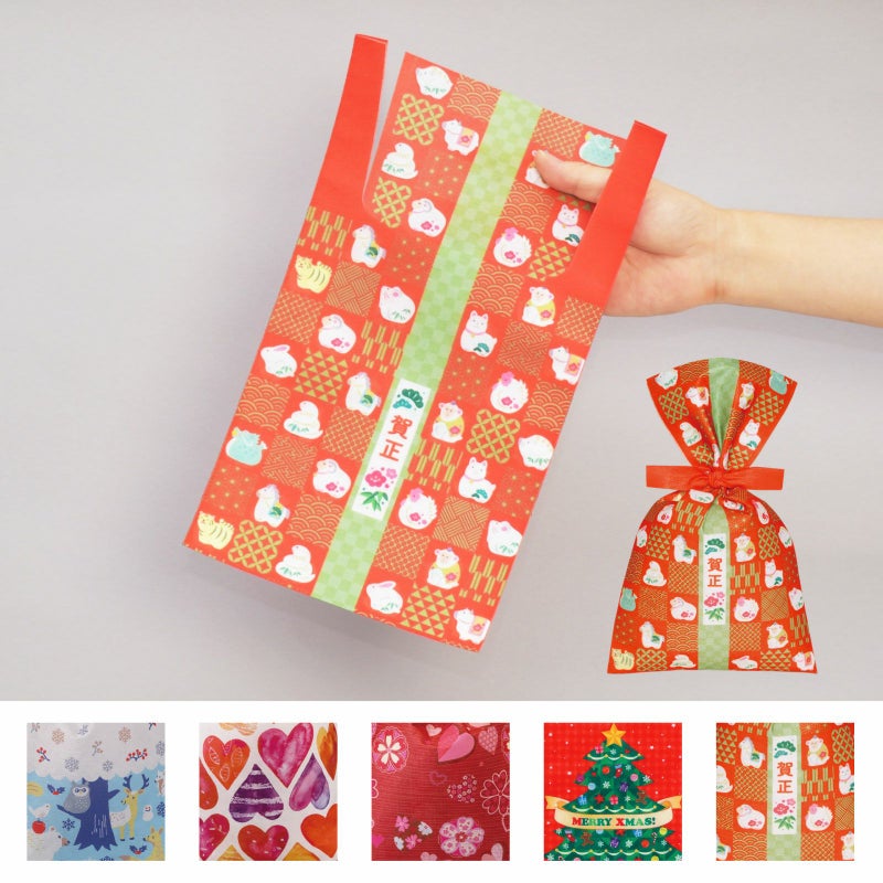 ラッピング｜タイリボンFP　S4サイズ　2025年冬柄　20枚入