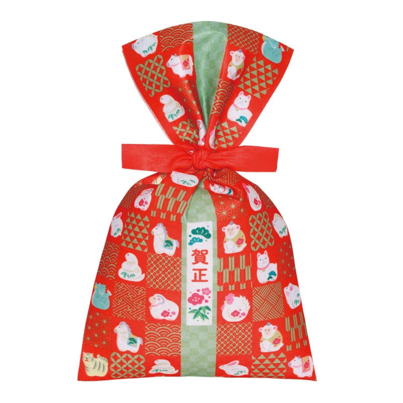 ラッピング｜タイリボンFP　S4サイズ　2025年冬柄　20枚入