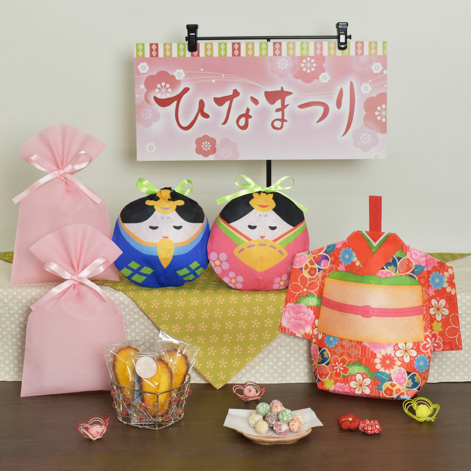 ひな祭りのディスプレイアイデア