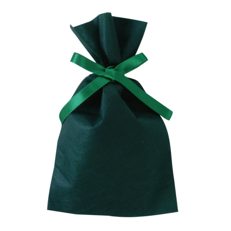 ラッピング｜【１０００枚以上専用】ソフトバッグベーシックS2　2穴リボン巾着　名入れ有 100枚入