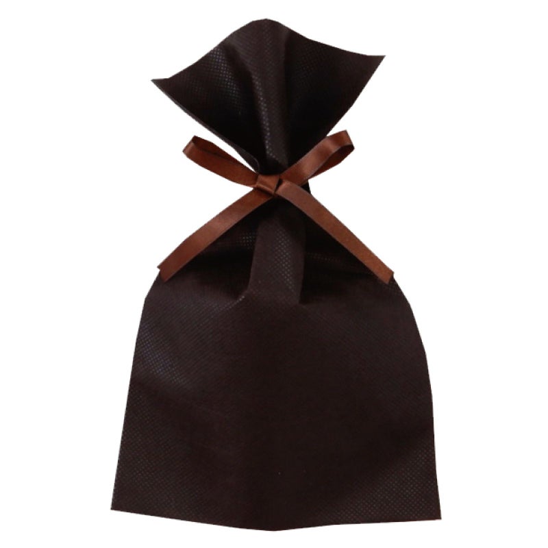 ラッピング｜【１０００枚以上専用】ソフトバッグベーシックS3　2穴リボン巾着　名入れ有 100枚入