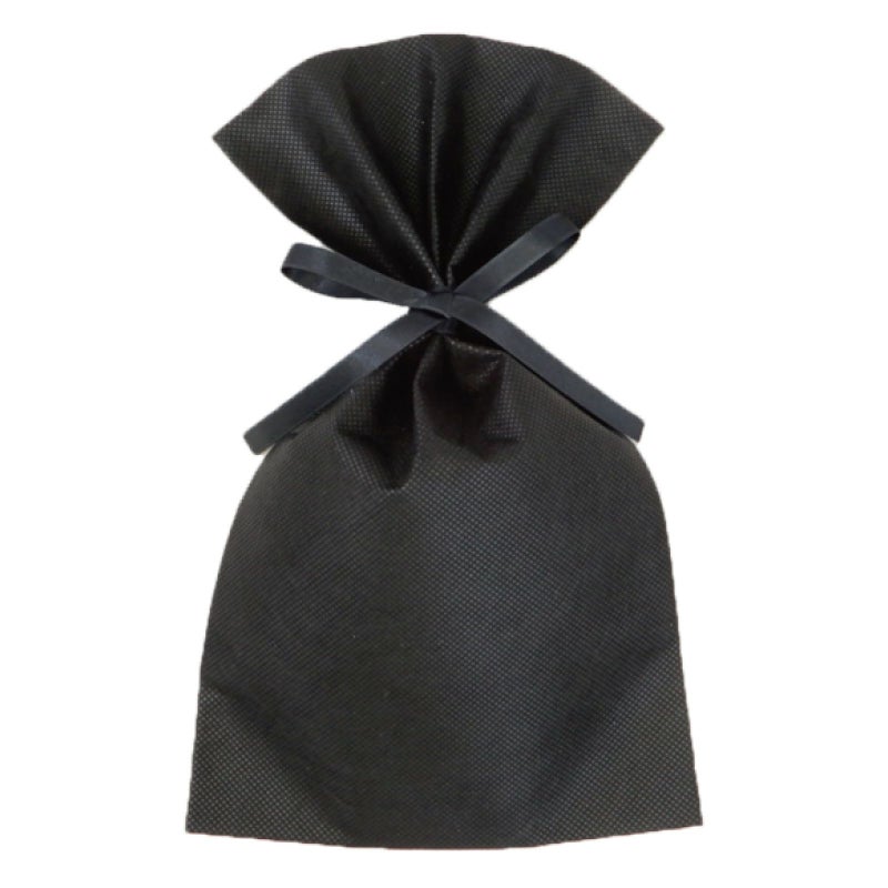 ラッピング｜【１０００枚以上専用】ソフトバッグベーシックS4　2穴リボン巾着　名入れ有 100枚入