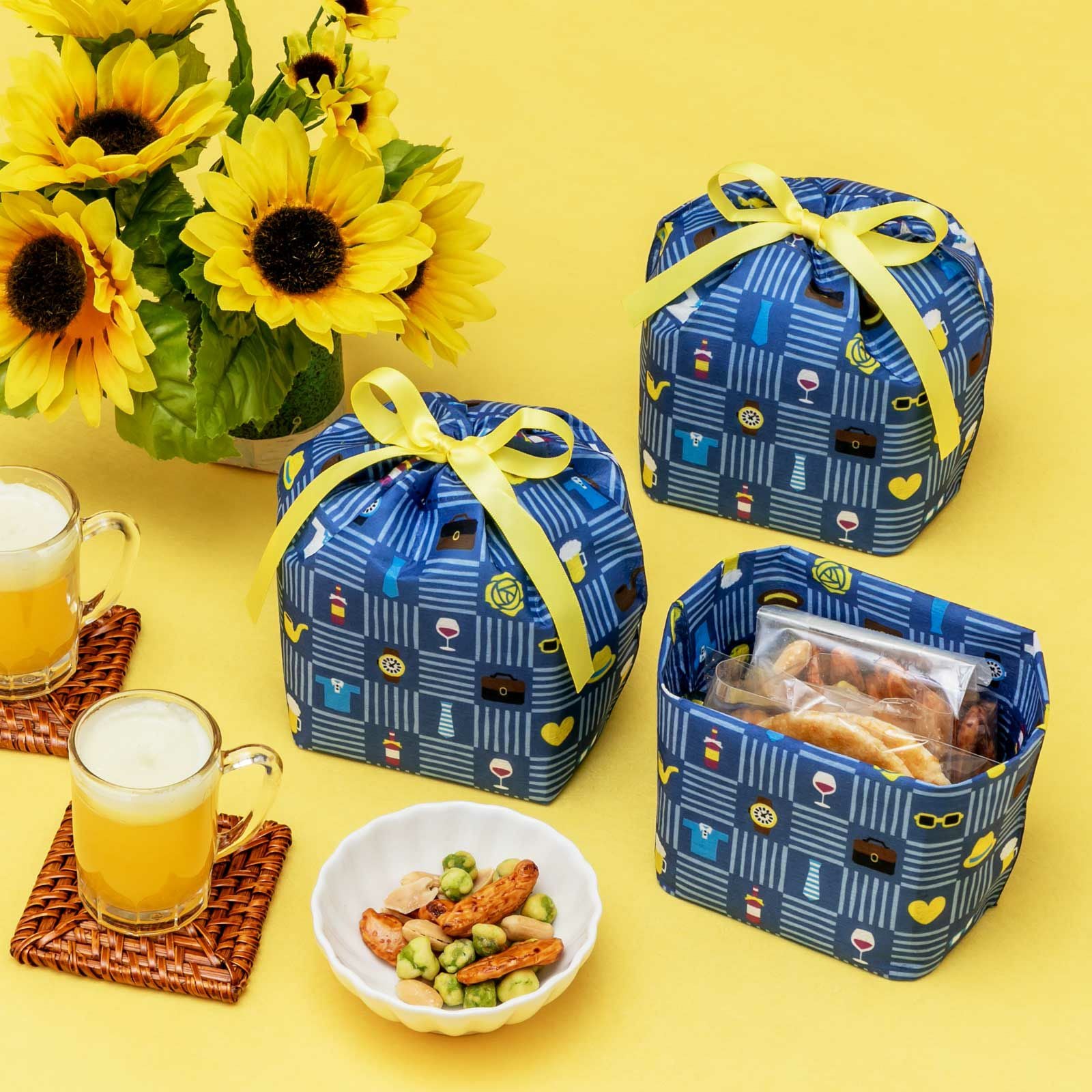 父の日ラッピングで、ギフトの価値と特別感をアップ