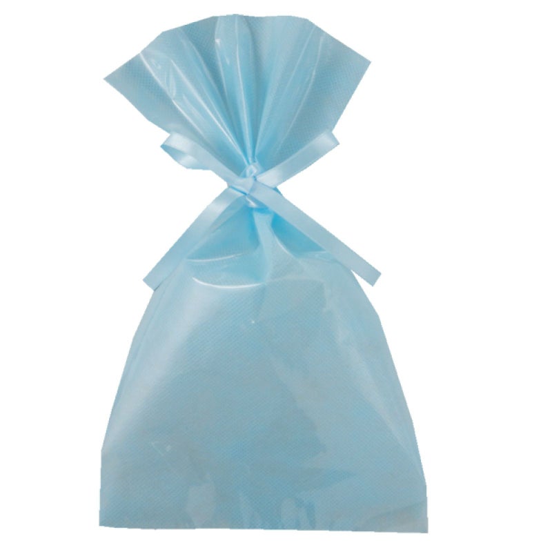 ラッピング｜【1000枚以上専用】ソフトバッグクリアS4 2穴リボン巾着 名入れ有 100枚入