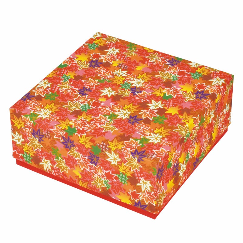 ラッピング｜フラットボックス 18×18　秋冬柄　25枚入