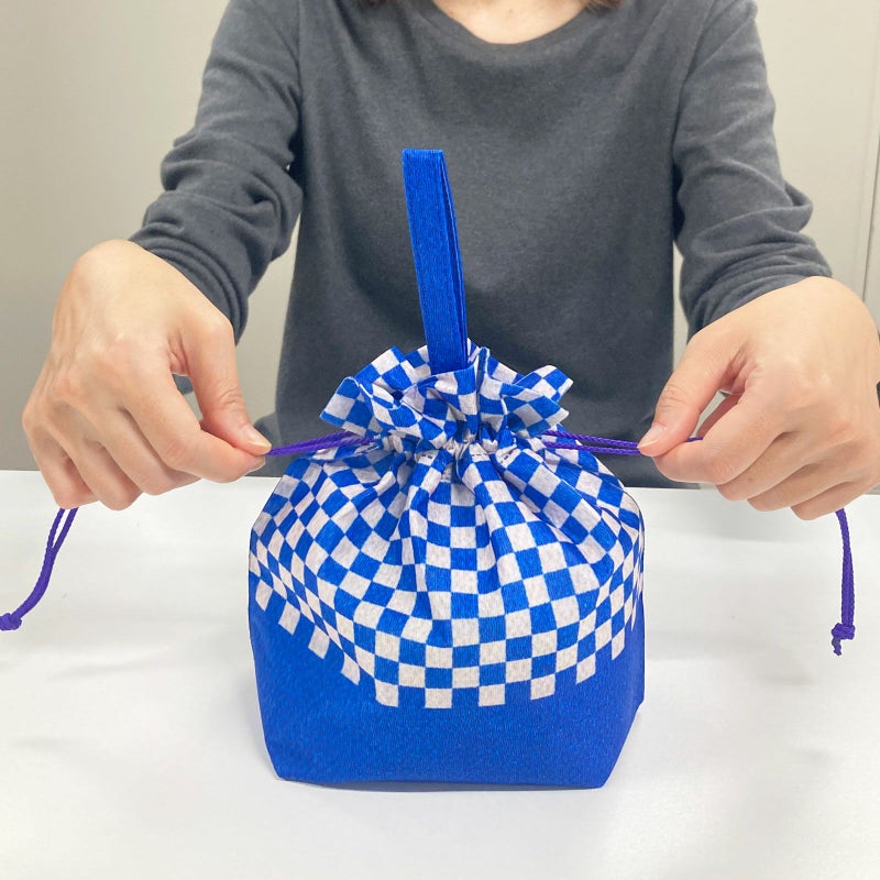 ラッピング｜【小ロット】和柄手提げ巾着FP　50枚入