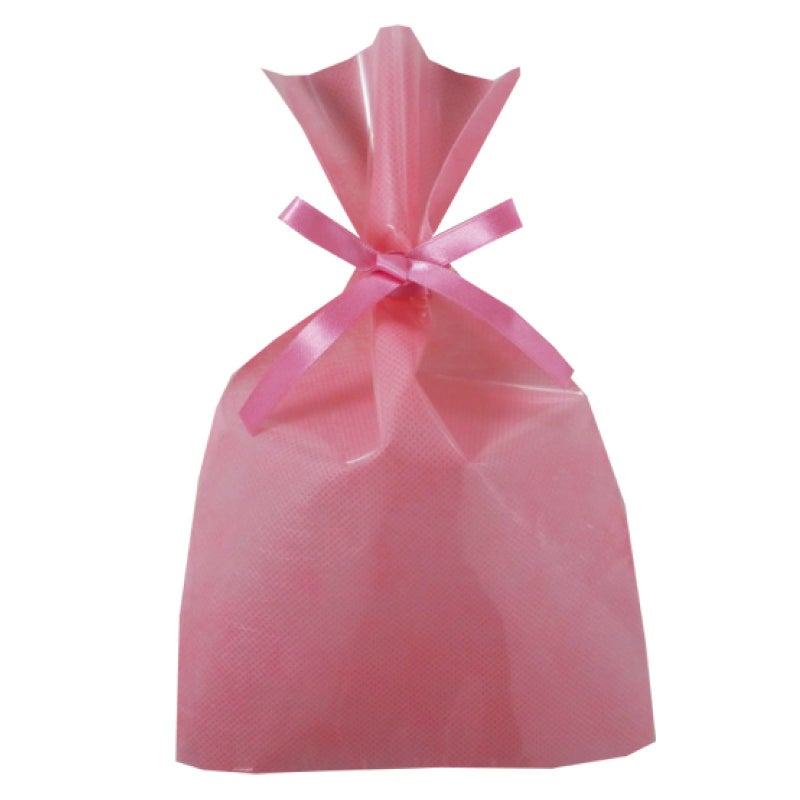 ラッピング｜【小ロット】ソフトバッグクリアS3　2穴リボン巾着　10枚入