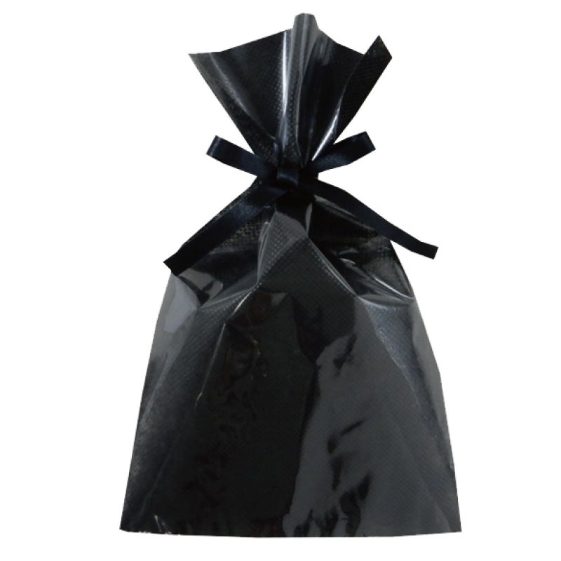 ラッピング｜【小ロット】ソフトバッグクリアS3　2穴リボン巾着　10枚入