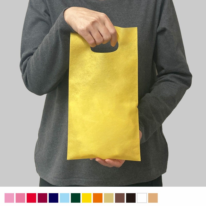 不織布バッグ｜アドバッグ　薄タイプ（40g） 小判抜き A5 100枚入～