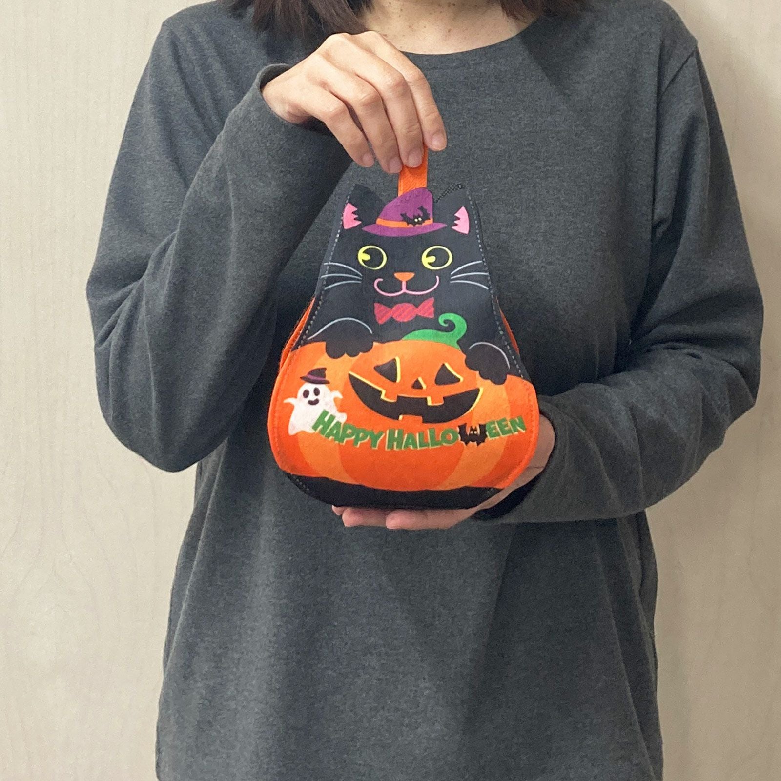 ころりん 黒猫かぼちゃFP 20枚入～｜不織布製品や包装資材の仕入れ通販
