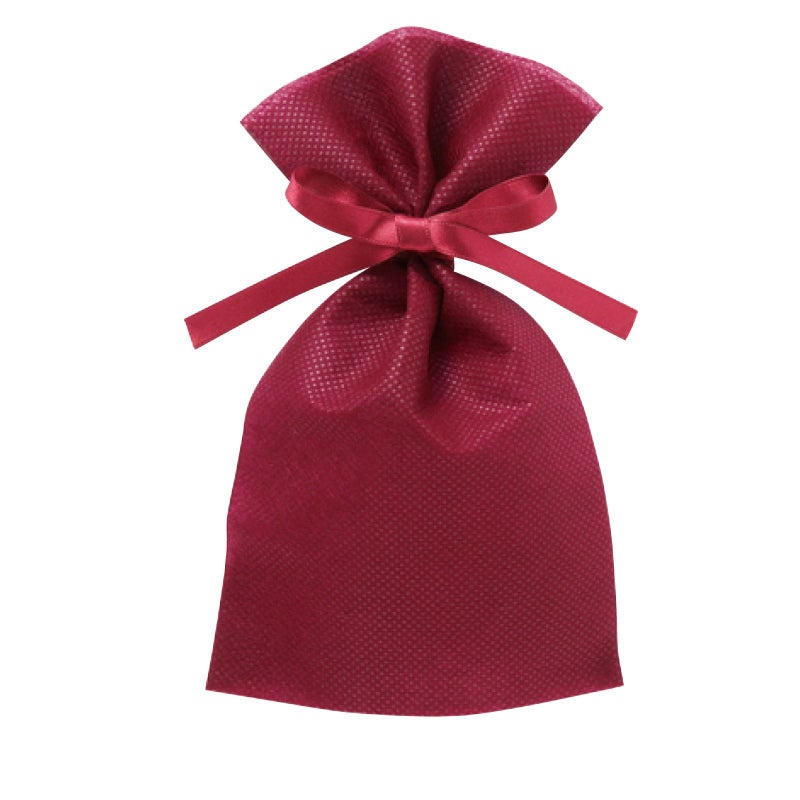 ラッピング｜ソフトバッグベーシックS2　2穴リボン巾着 10枚入