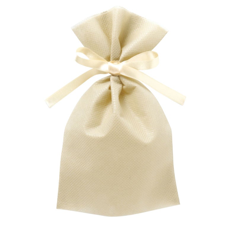 ラッピング｜ソフトバッグベーシックS2　2穴リボン巾着 10枚入