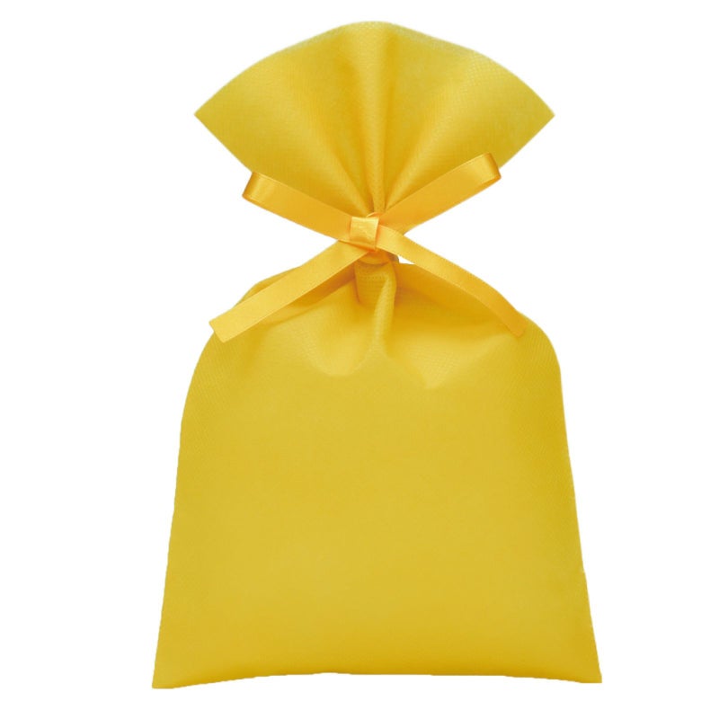 ラッピング｜ソフトバッグベーシックS3　2穴リボン巾着 10枚入