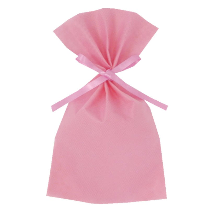 ラッピング｜ソフトバッグベーシックS4　2穴リボン巾着 10枚入