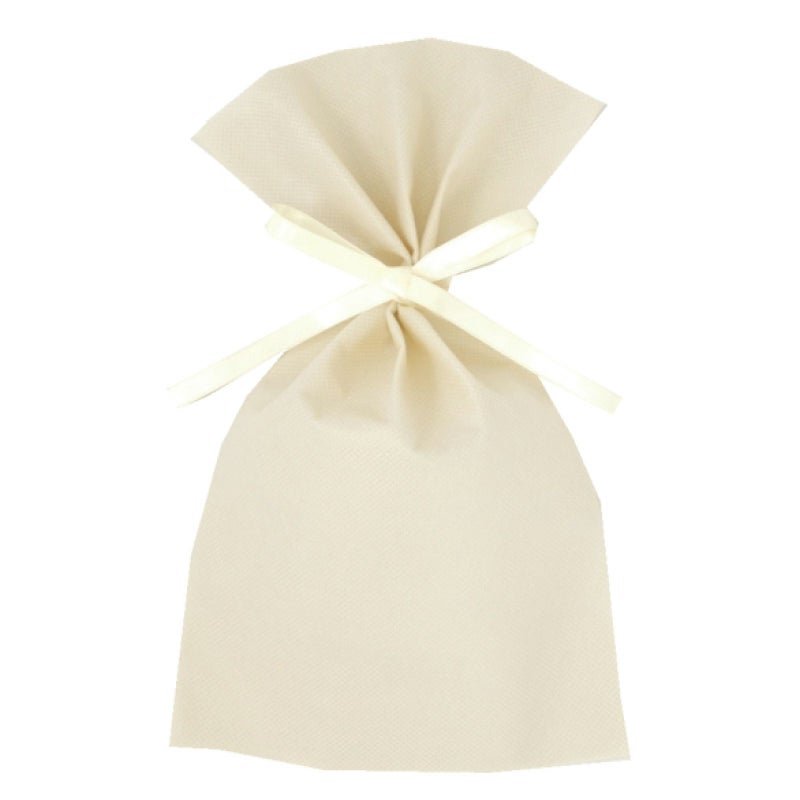 ラッピング｜ソフトバッグベーシックS4　2穴リボン巾着 10枚入