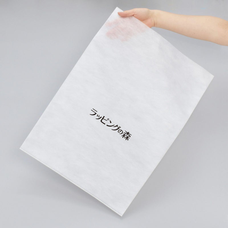 アパレル｜【名入れ対応／1000枚以上専用】不織布製平袋　極厚タイプ（40g）　中　100枚入